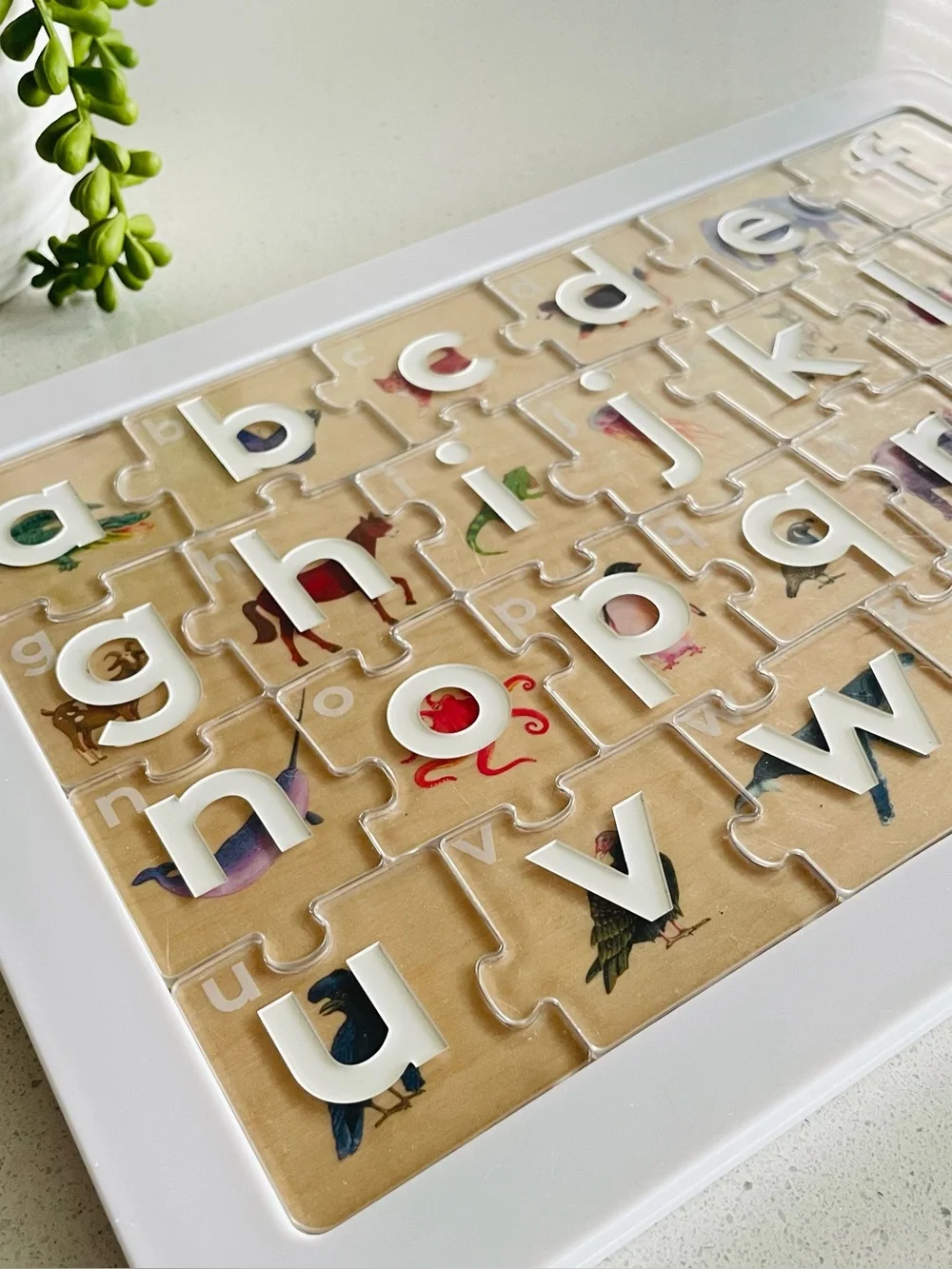 Lovevery Letter Sounds Animal Puzzle